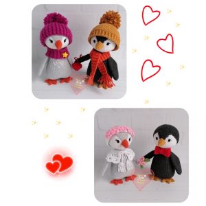 Вязаные пингвины