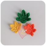 Подробнее о статье Вязаные маленькие осенние листья