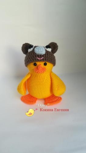Вязаная уточка
