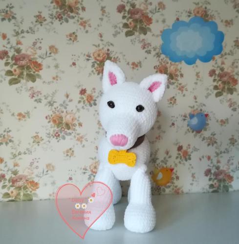 Вязаная собака