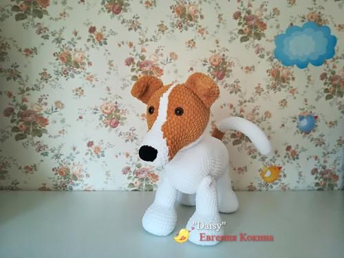 Вязаная собака