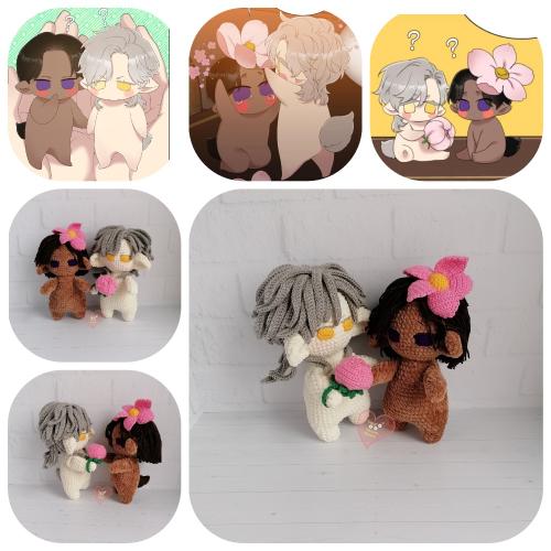 Вязаные духи – хранители (Espiritus guardianes). Манхва Смирна и Капри.