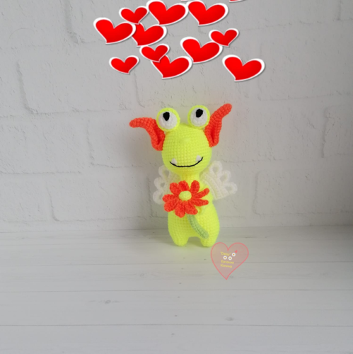 Монстрик амигуруми