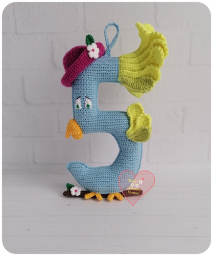 Цифра 5 -Попугай.