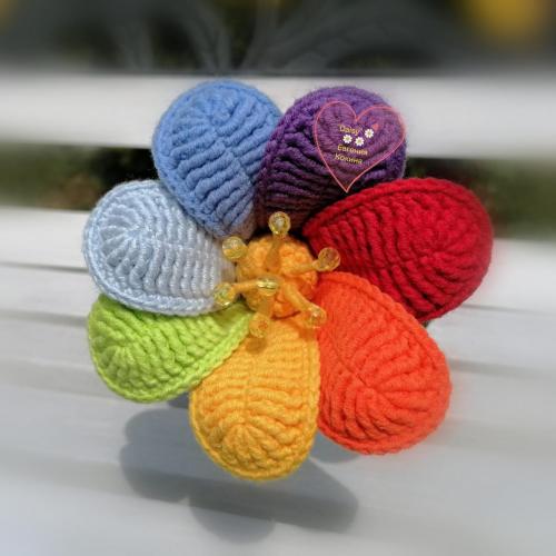 Вязаный цветик-семицветик