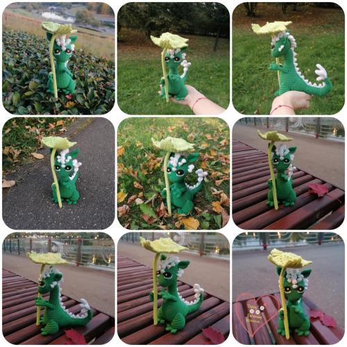 Вязаный дракон Цин Лун