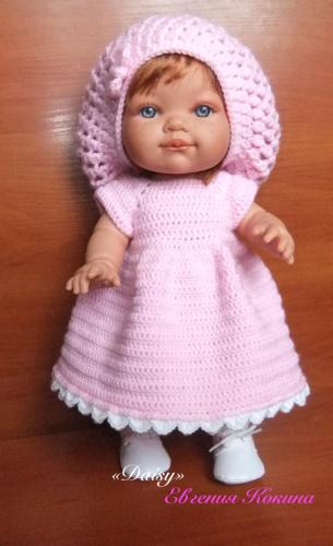 Вязаная одежда для куклы