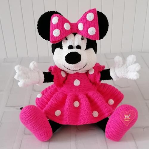 Вязаная Минни Маус