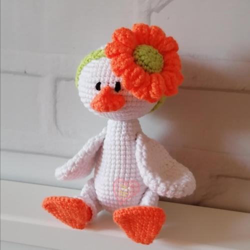 Вязаная уточка.