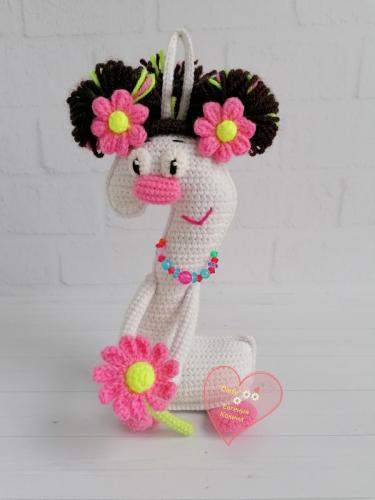 Вязаная цифра 2